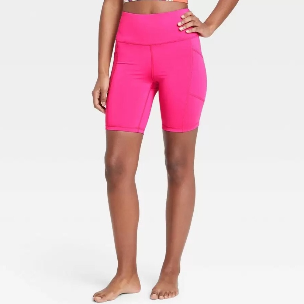 J. Dow Fitness Black History Month Women's Mid-Rise Biker Shorts